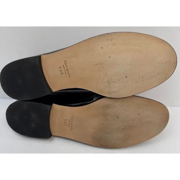 Kate Spade Womens Leandra (K9539) Loafer Bow Black Size 9.5 - Picture 13 of 15